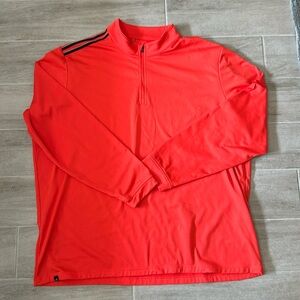 Men’s Adidas 1/4 zip golf pullover XXL